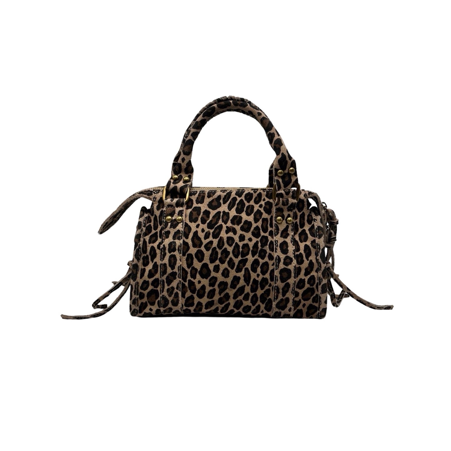 SAC CUIR LEOPARD CAPUCINE SMALLP