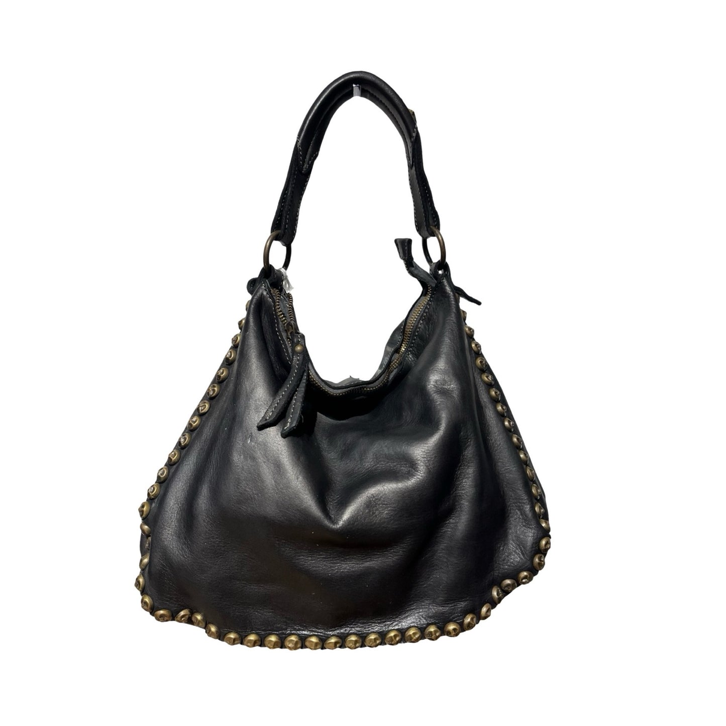 SAC EPAULE CUIR WASHED PATRICIA