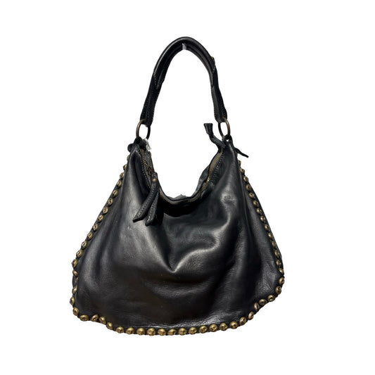 SAC EPAULE CUIR WASHED PATRICIA
