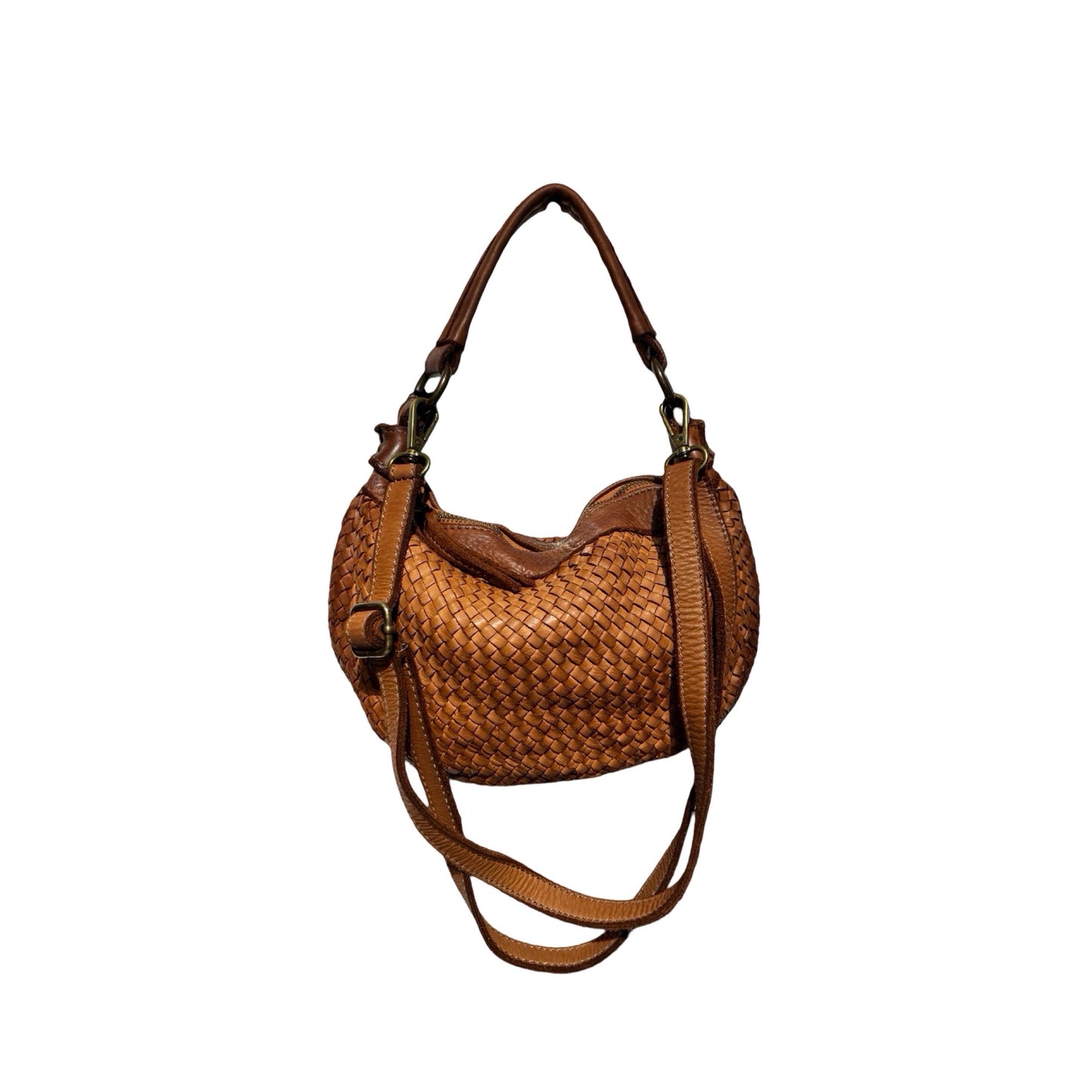 SAC MAIN CUIR WASHED NAIARA