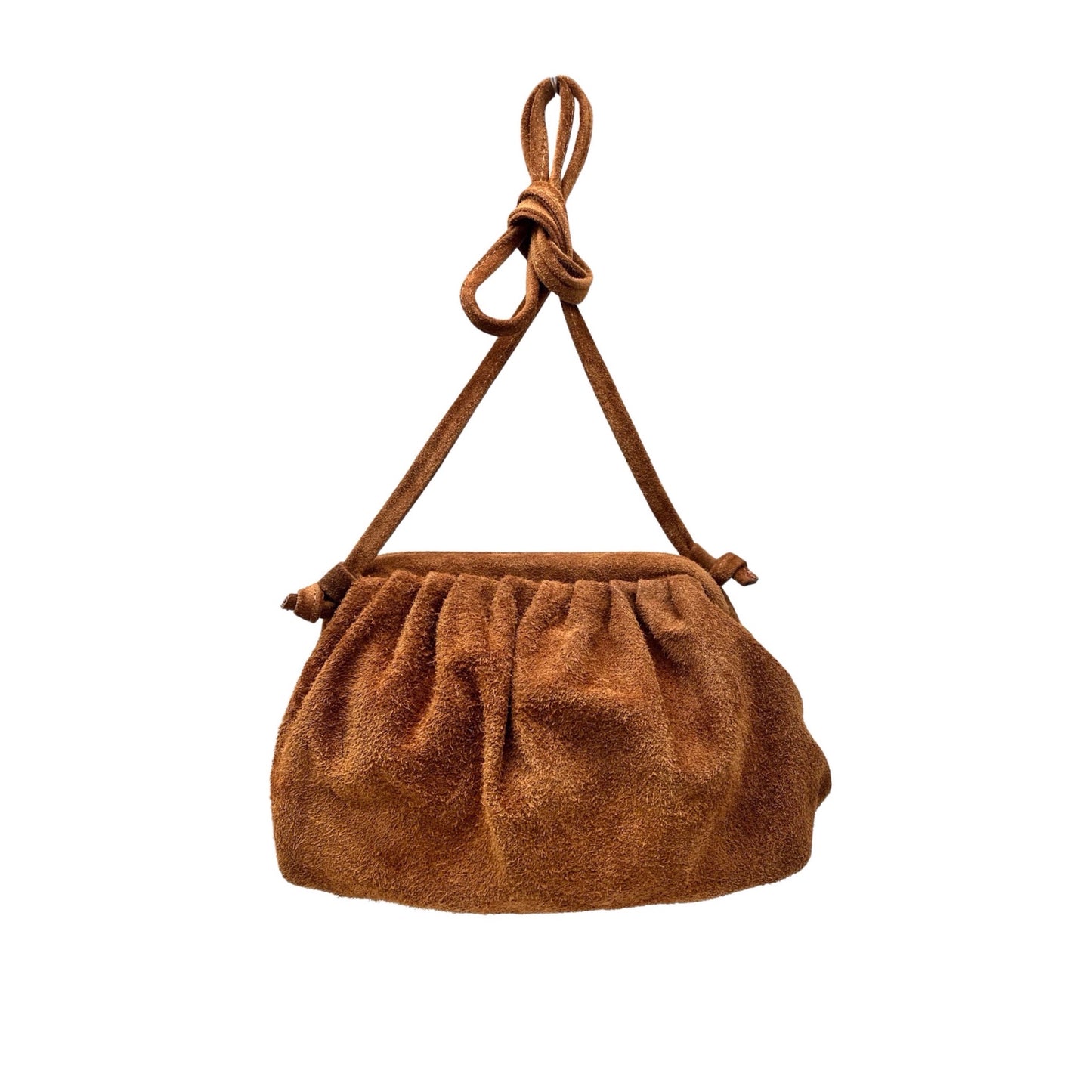 SAC CUIR SUEDE VELOUTE