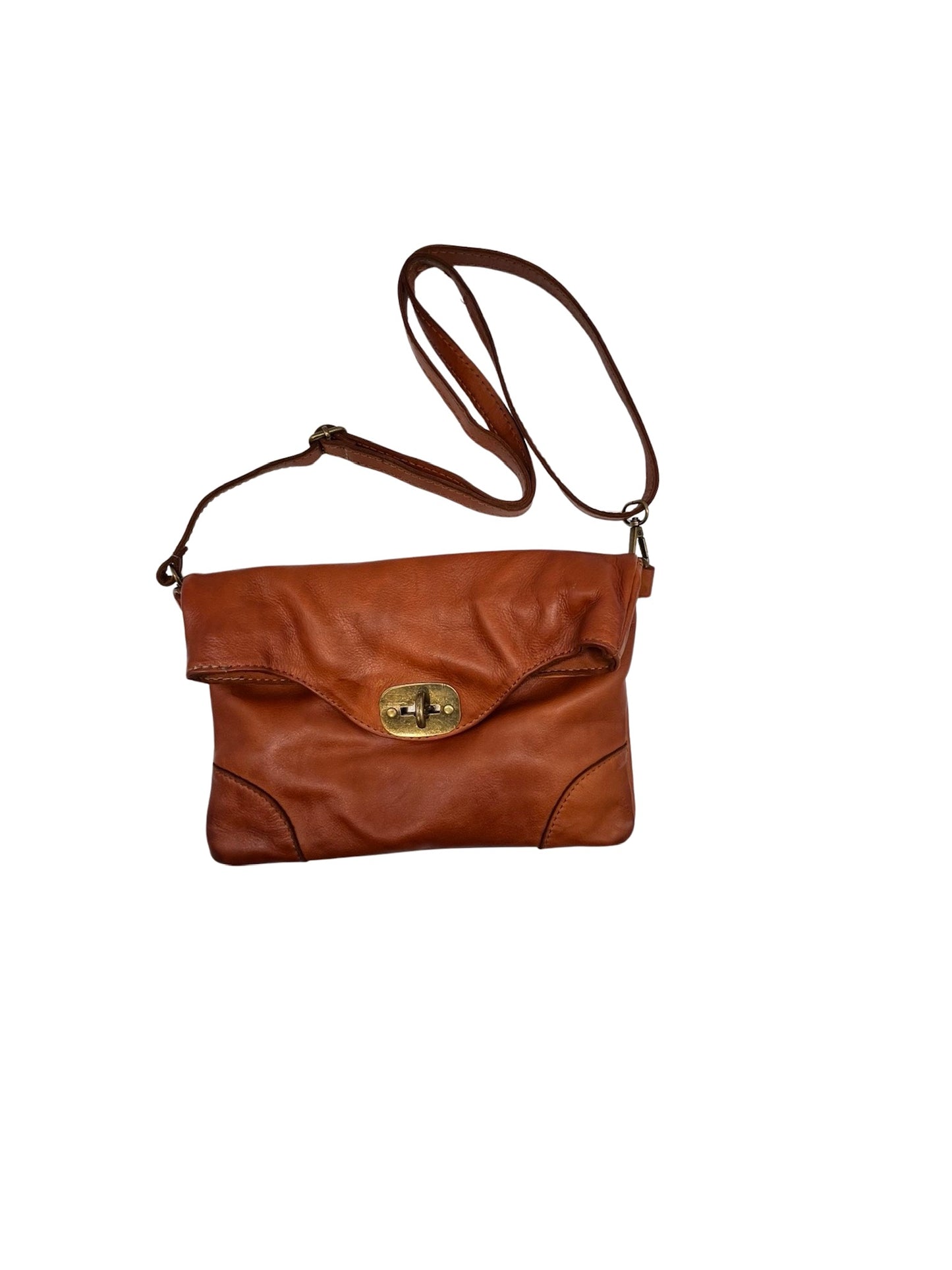 POCHETTE CUIR WASHED MALENA