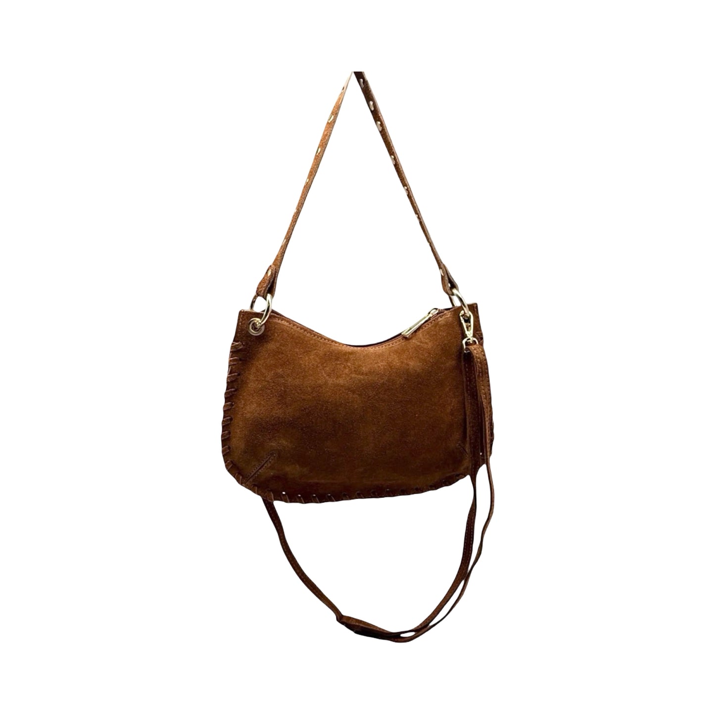 SAC CLOUTE CUIR SUEDE LOANA