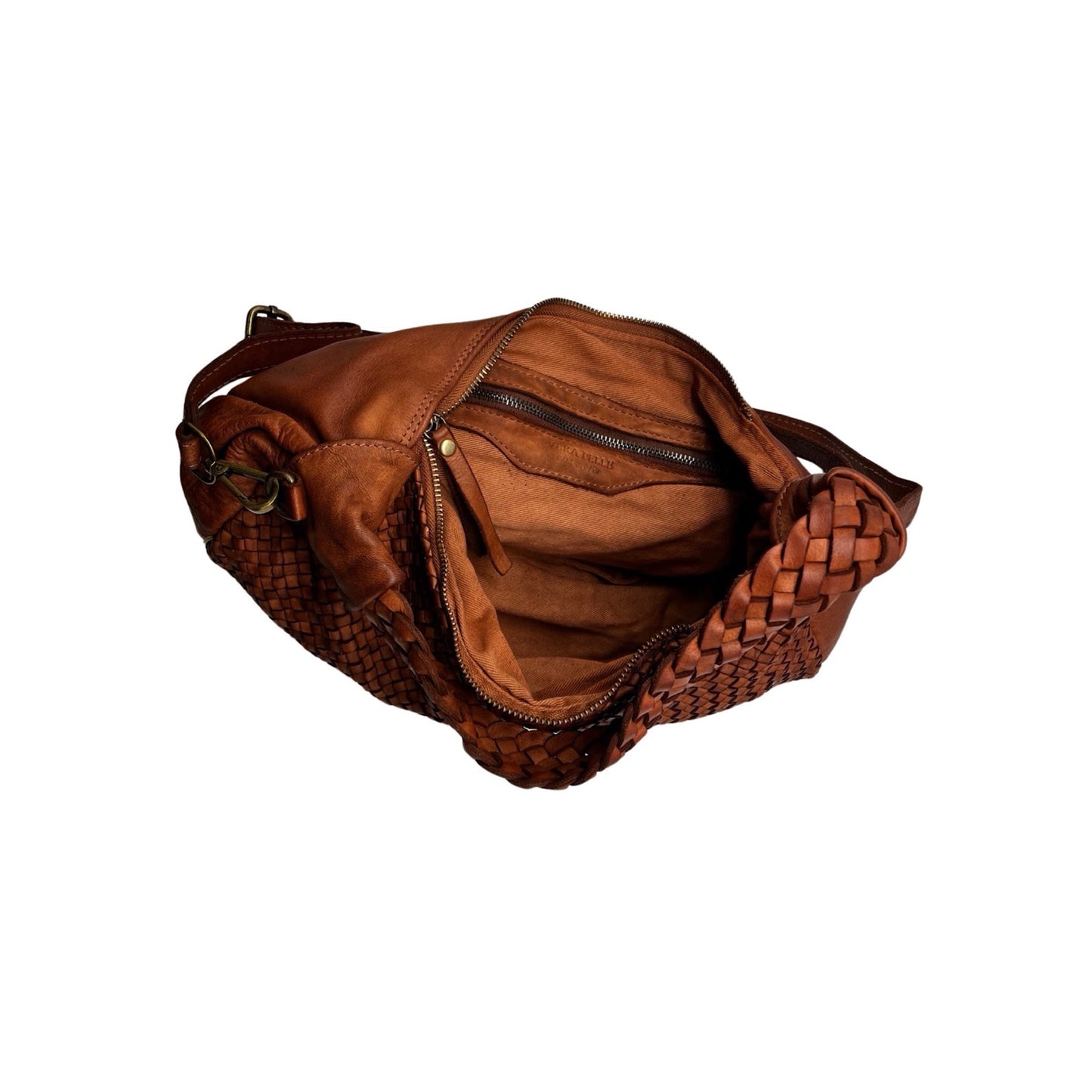 ALICE WASHED LEATHER SHOULDER BAG