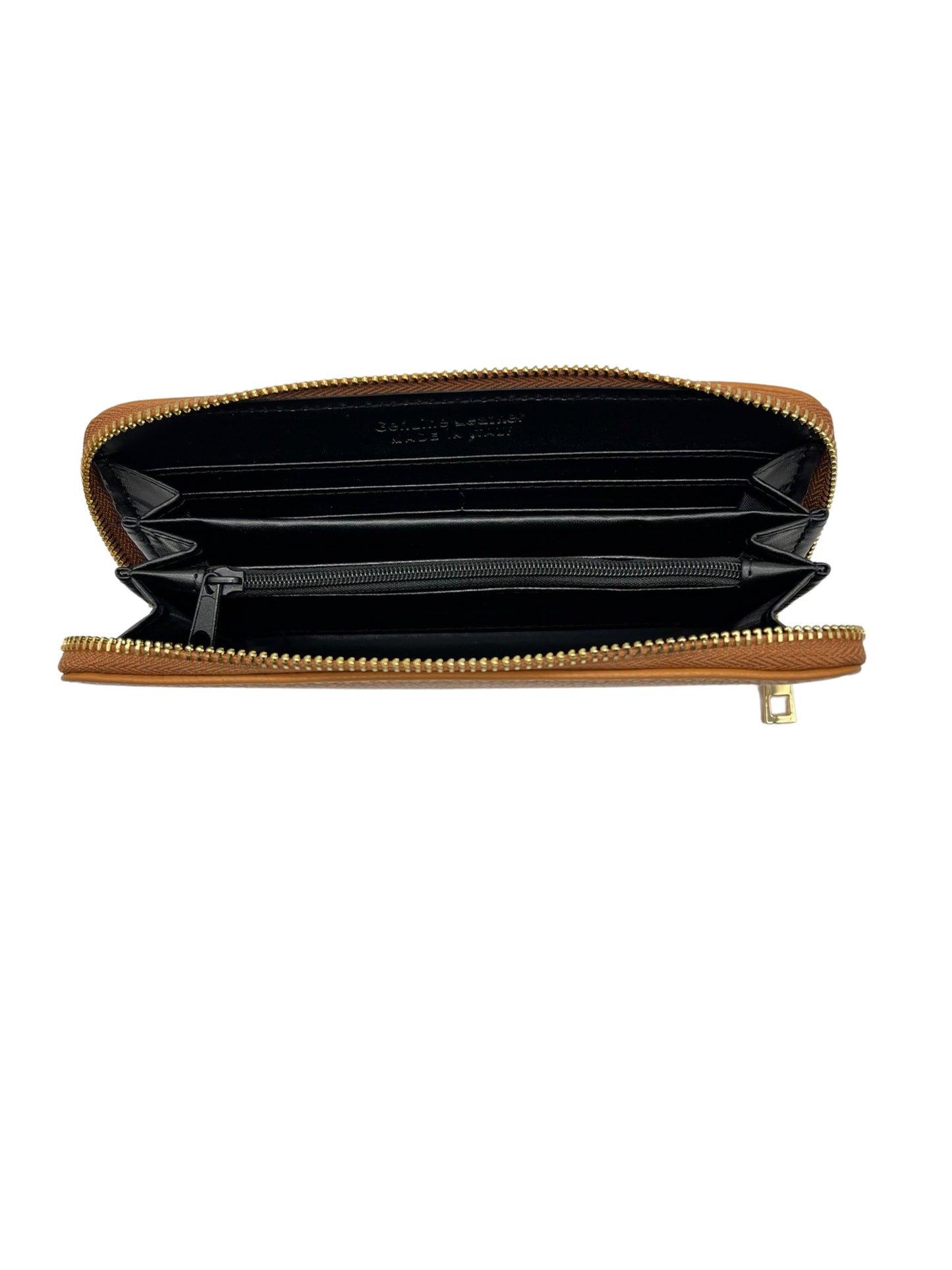 LEDERBRIEFTASCHE 20 CM DAMEN