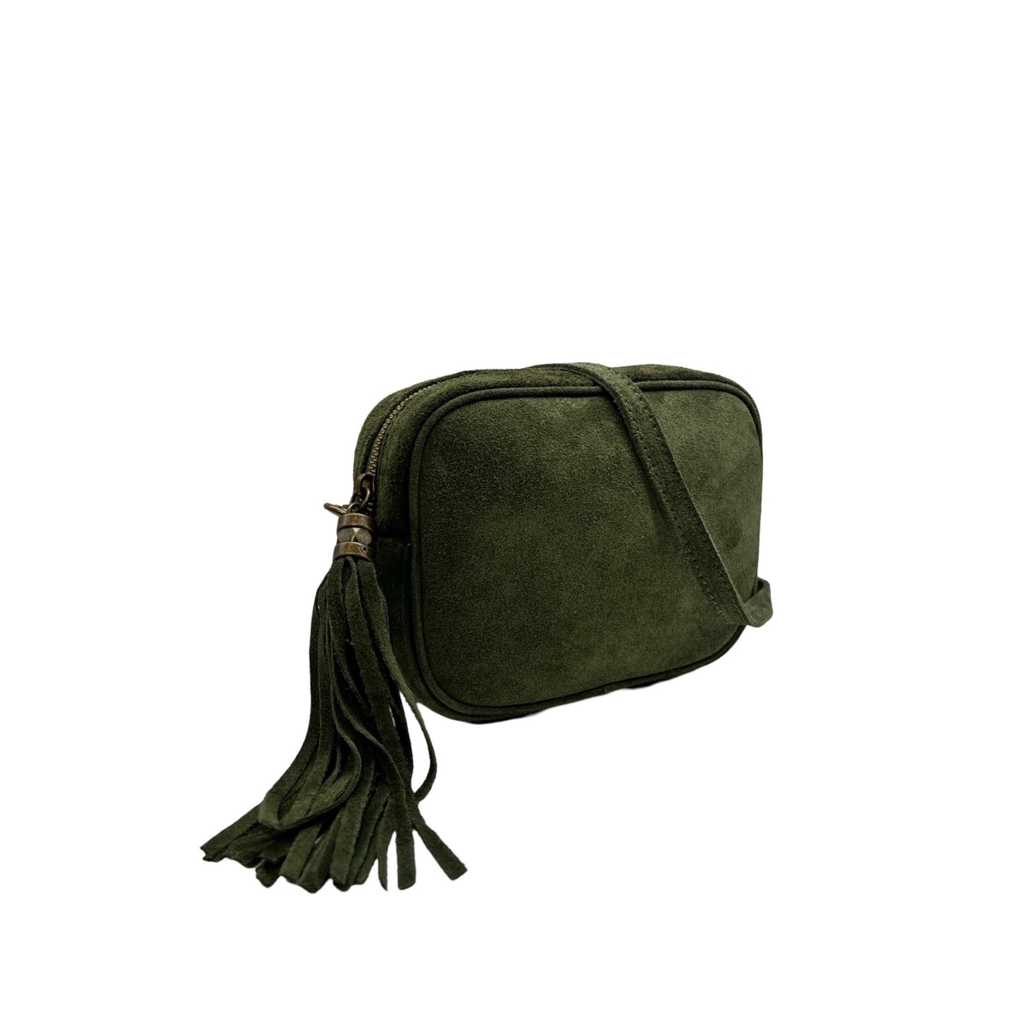 SAC BANDOULIERE CUIR SUEDE SIMPLE