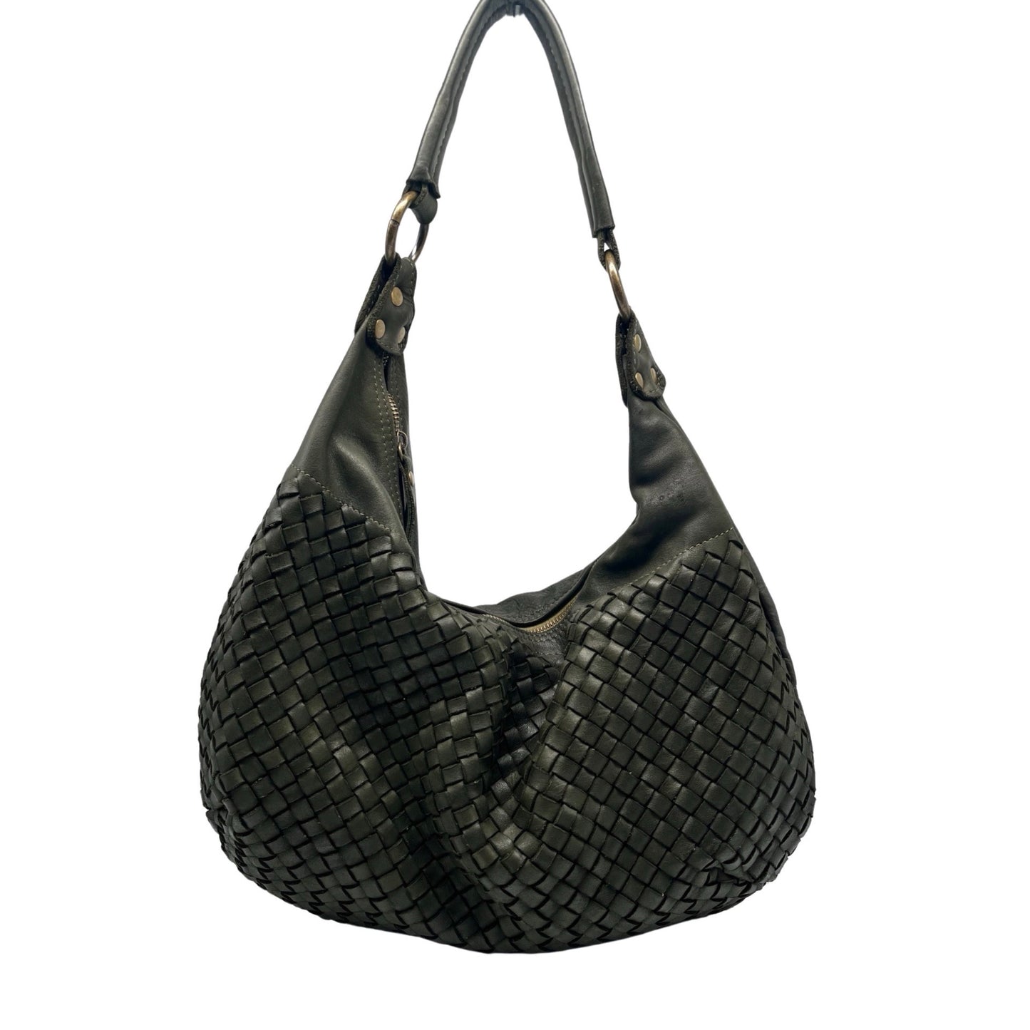 SAC EPAULE CUIR WASHED LISON