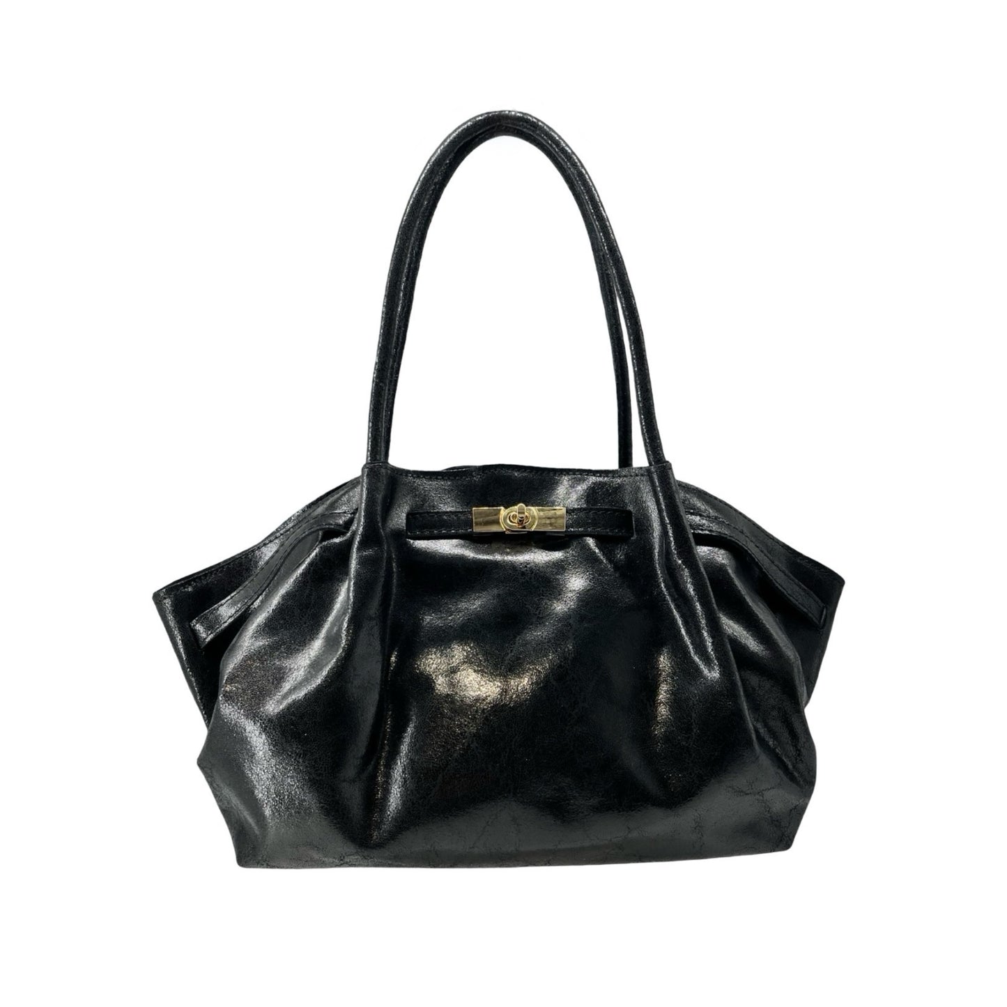 SAC SHOPPING CUIR BROSSE JANNET