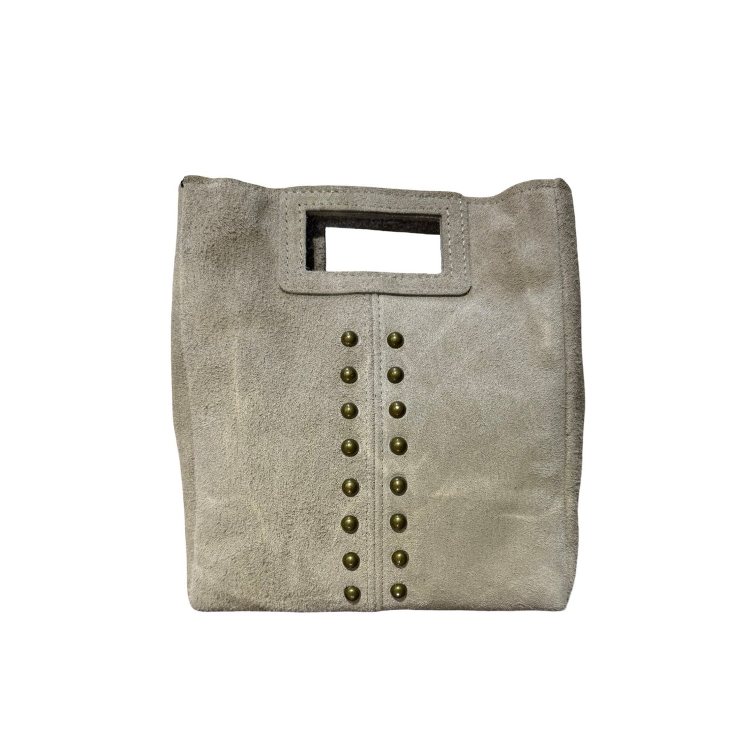 SAC CUIR DAIM MARION SIMPLE CLOUTÉ