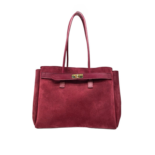 SAC ÉPAULE CUIR SUÈDE BABOUNE