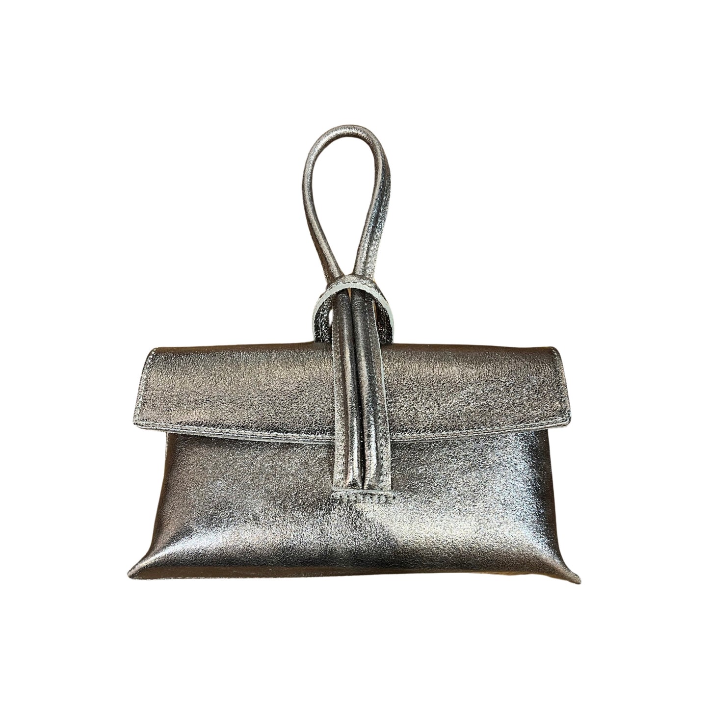 FELICIE LEATHER POUCH BAG