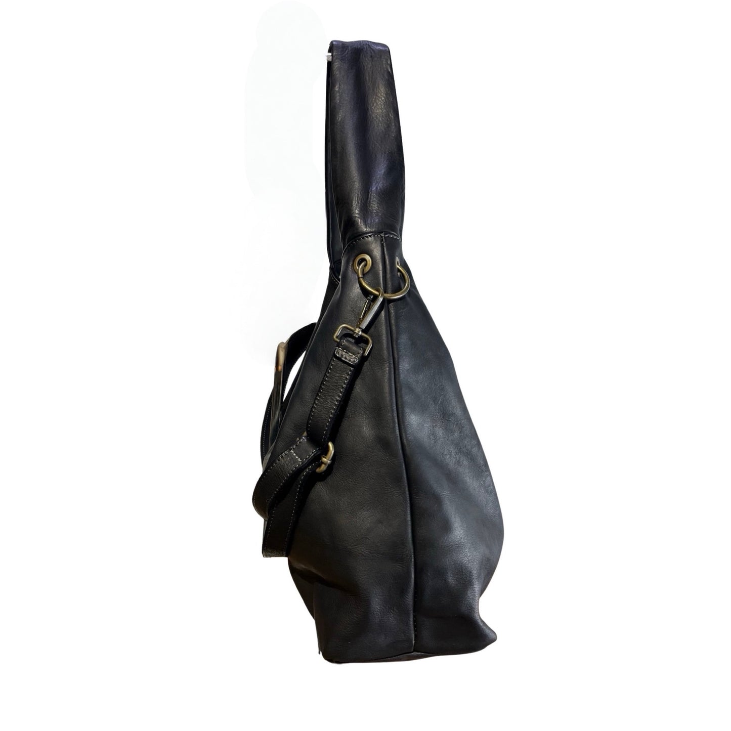 SAC EPAULE CUIR WASHED MERCEDES