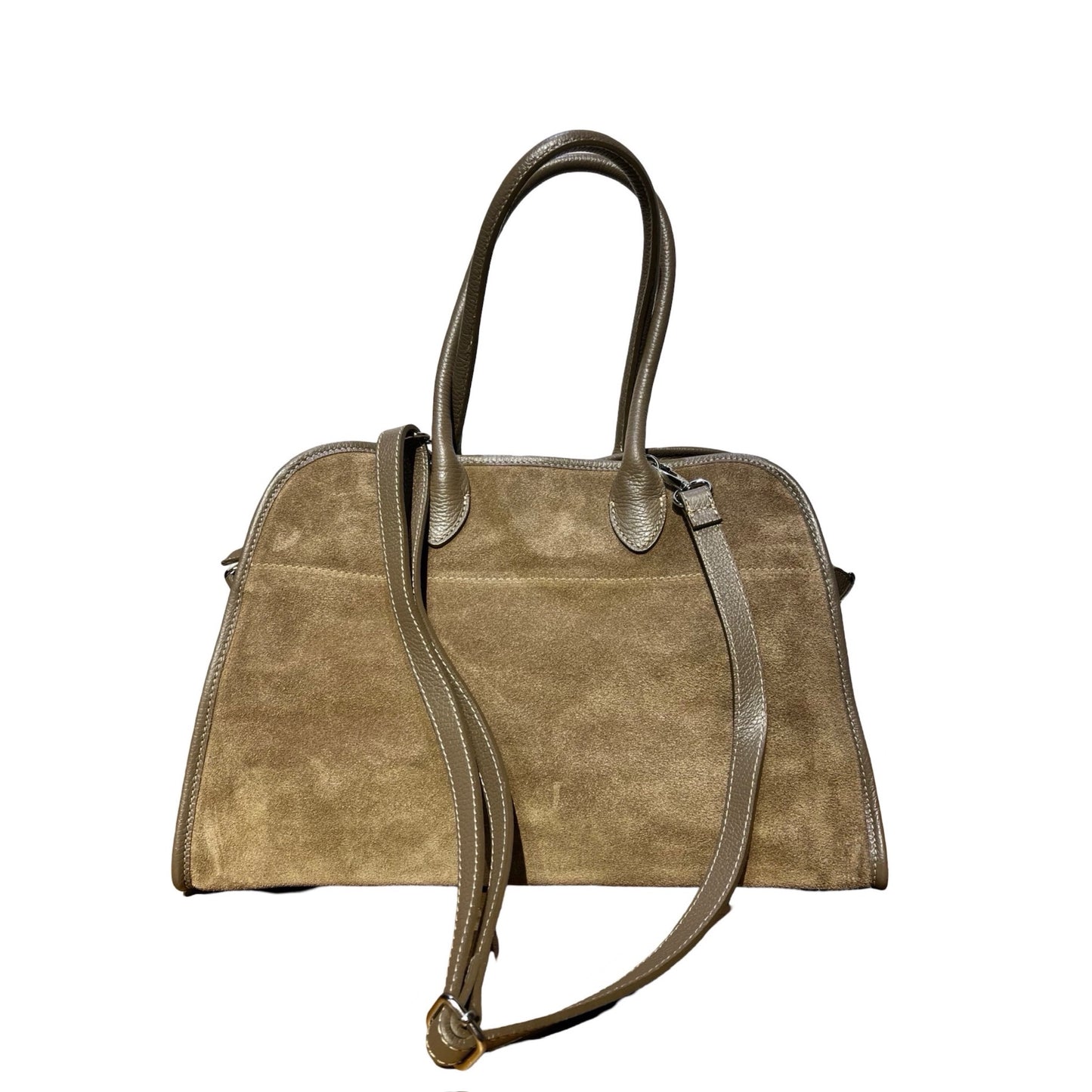 SAC EPAULE CUIR SUEDE BENNIE