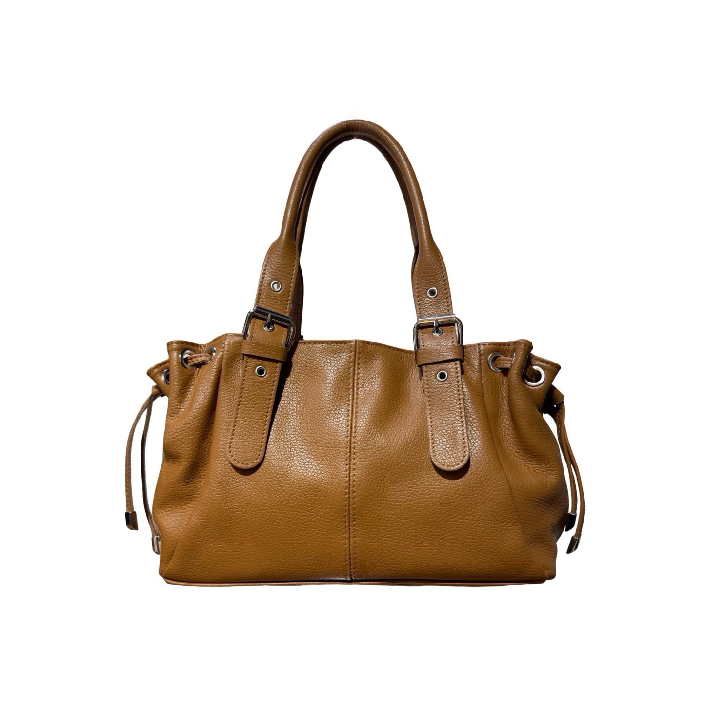SAC CUIR VACHETTE GRAINE LACET