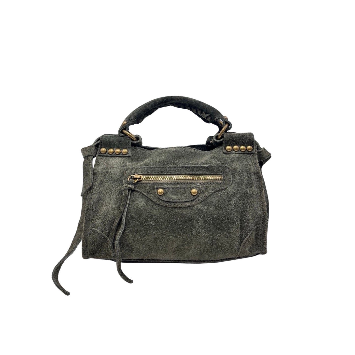 SAC A MAIN CUIR DAIM OLAYA