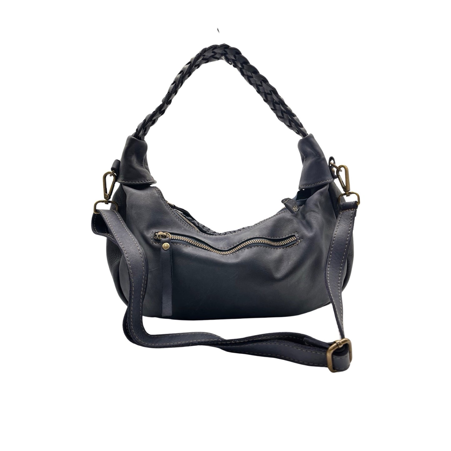 ALICE WASHED LEATHER SHOULDER BAG