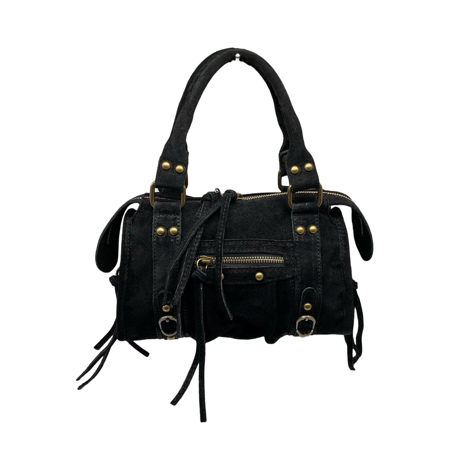 SAC CUIR SUEDE CAPUCINE  SMALL