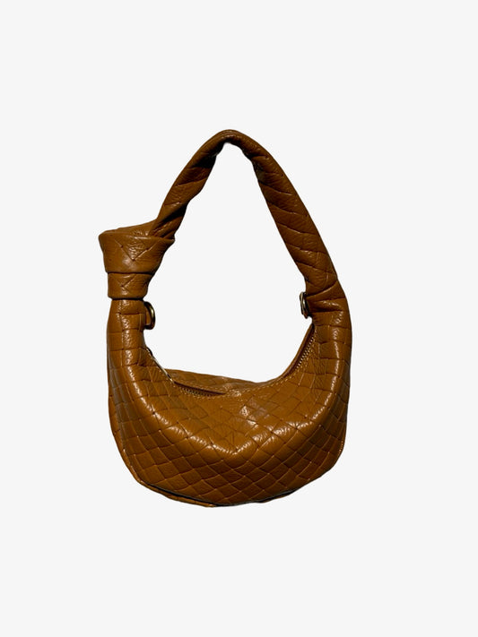 SAC CUIR GRAINE NOEUD M