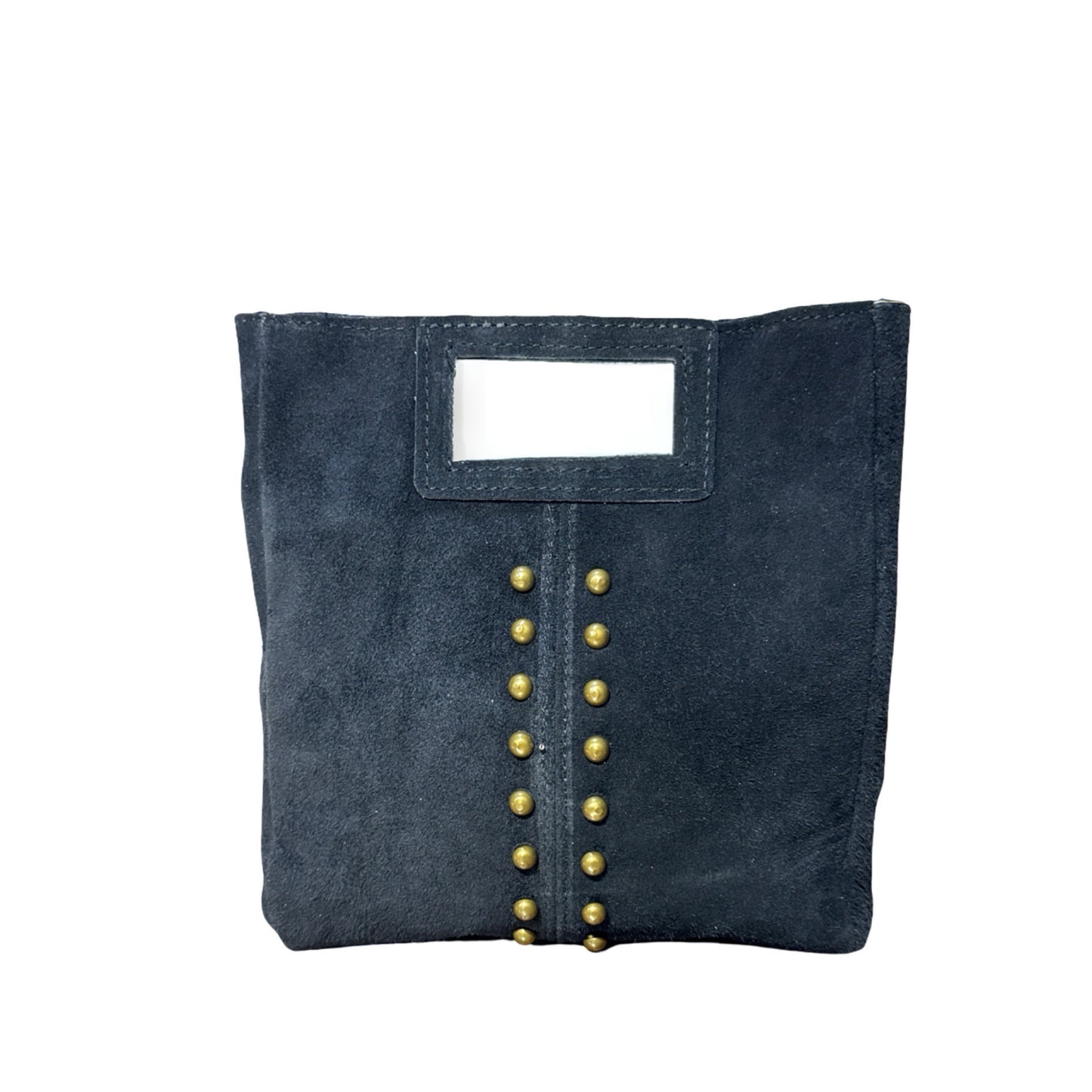 SAC CUIR DAIM MARION SIMPLE CLOUTÉ