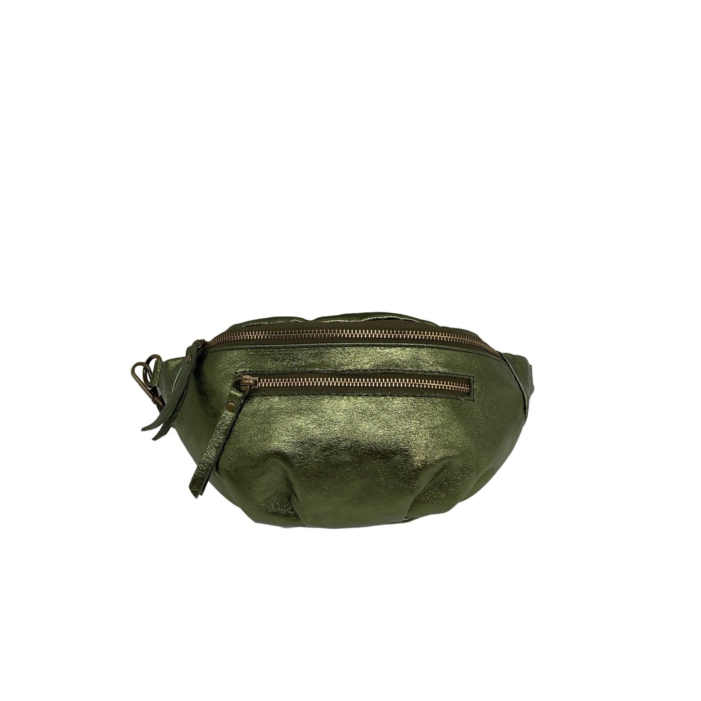 SAC BANANE CUIR IRISE MM