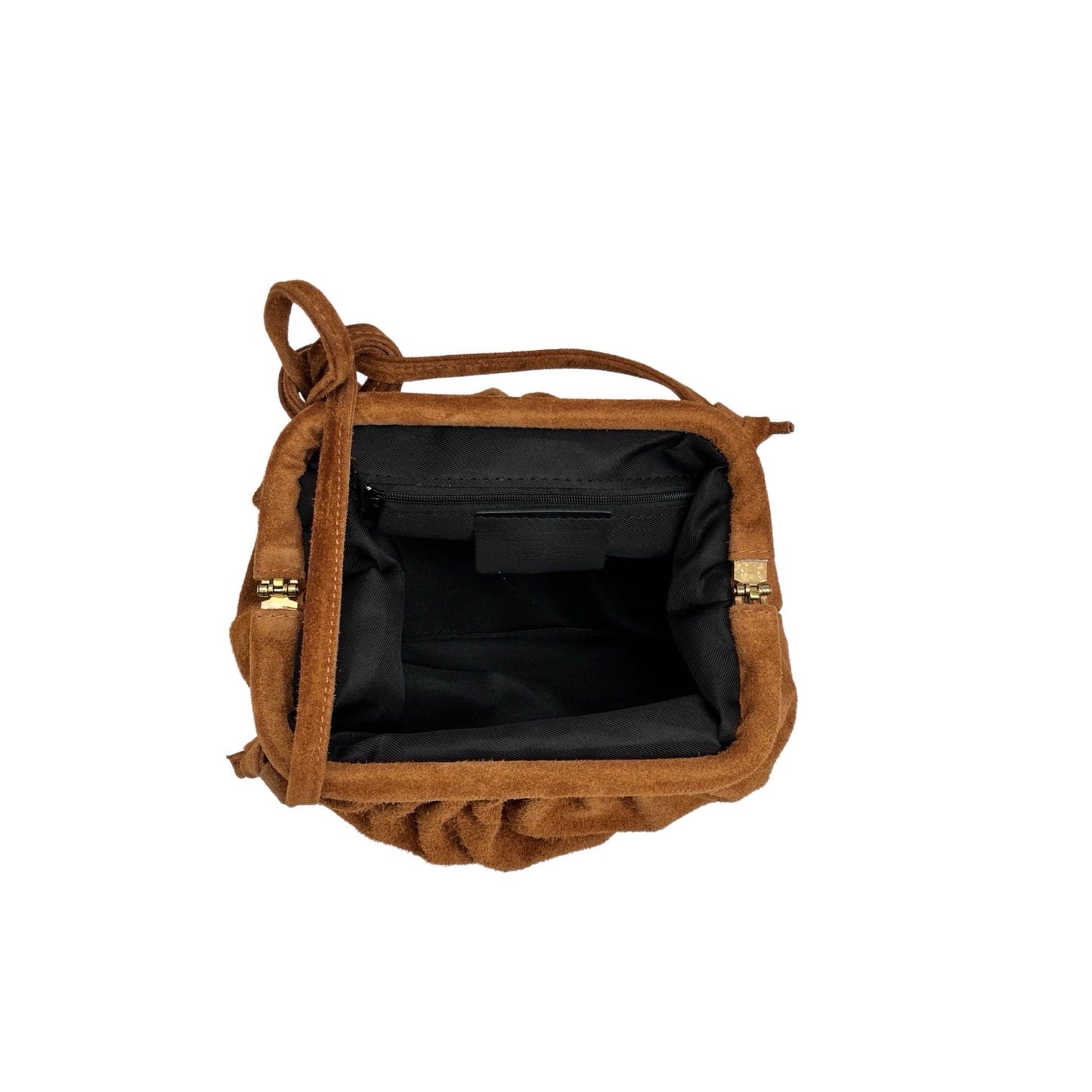 SAC CUIR SUEDE VELOUTE