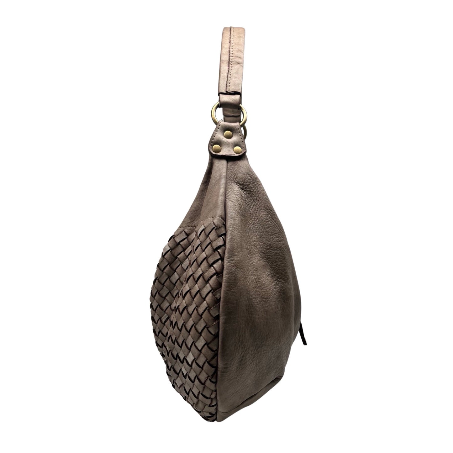 SAC EPAULE CUIR WASHED LISON