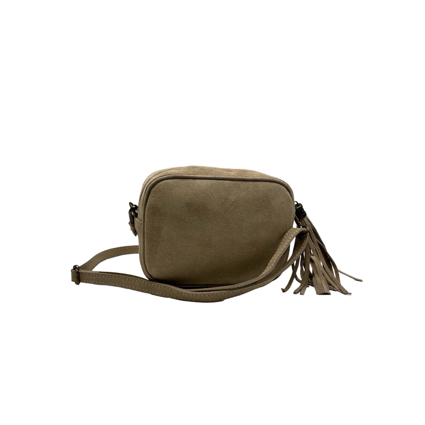 SAC BANDOULIERE CUIR SUEDE SIMPLE
