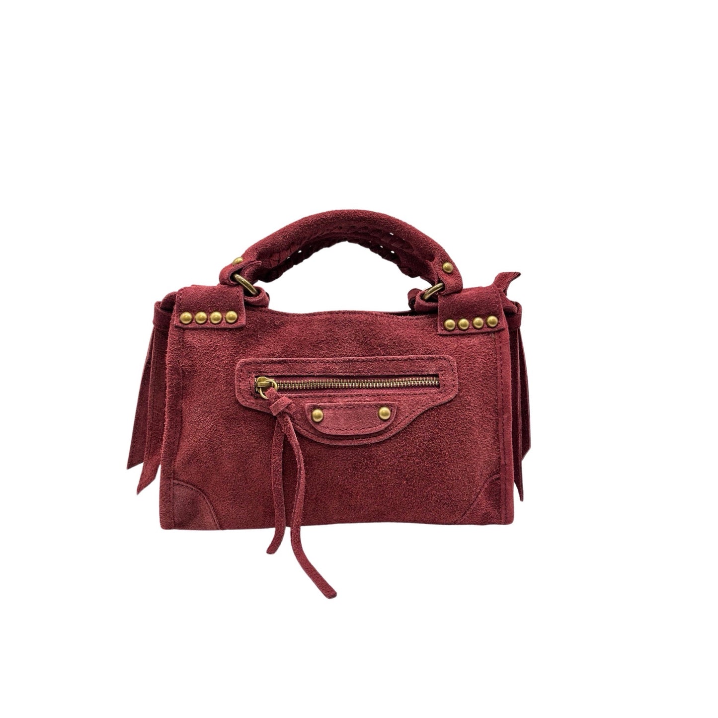 SAC A MAIN CUIR DAIM OLAYA