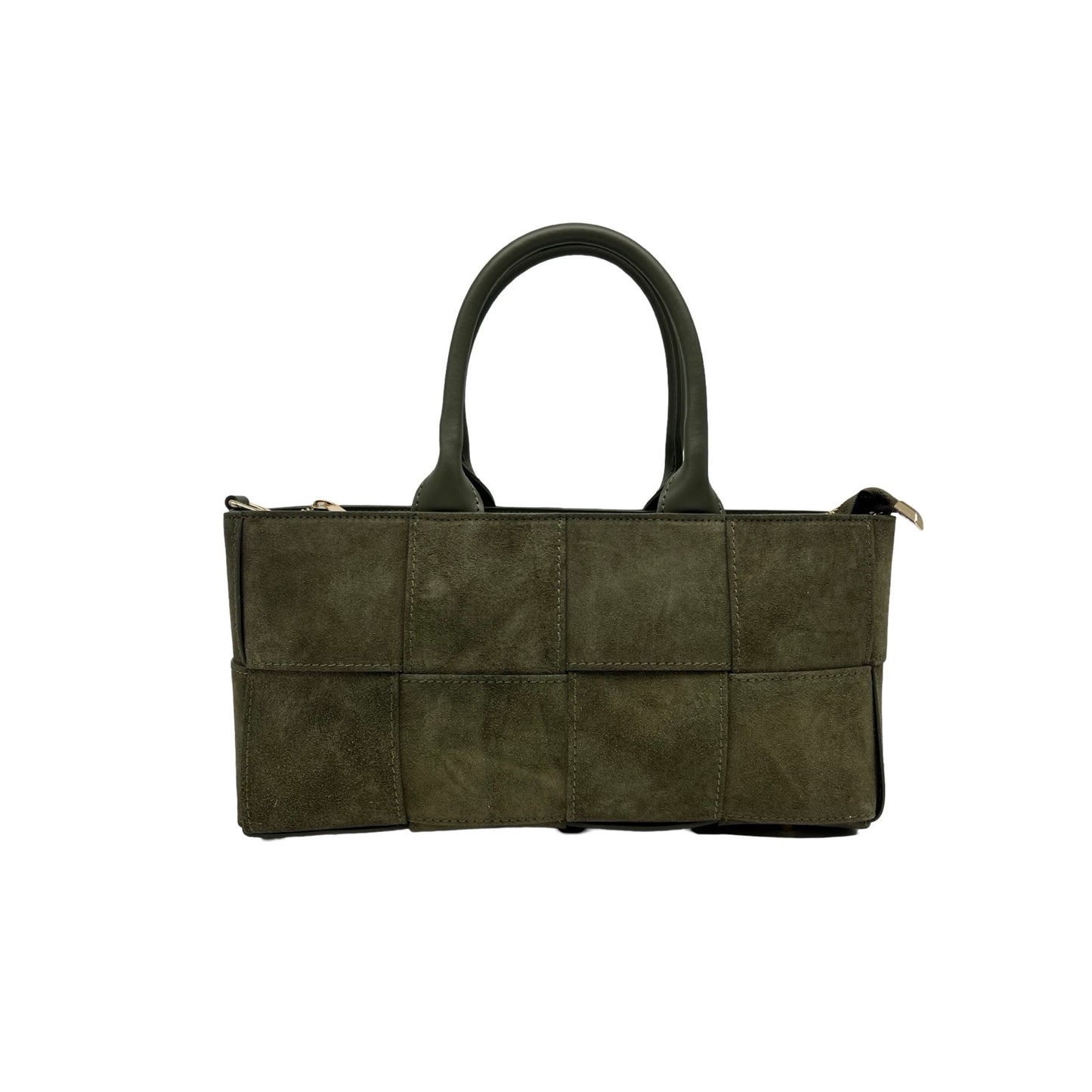SAC MAIN CUIR SUEDE RECTA