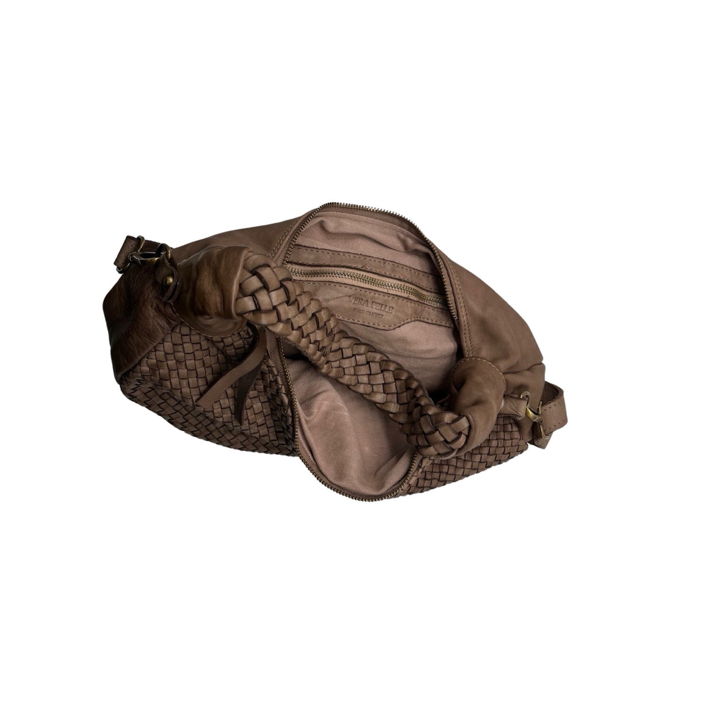 ALICE WASHED LEATHER SHOULDER BAG