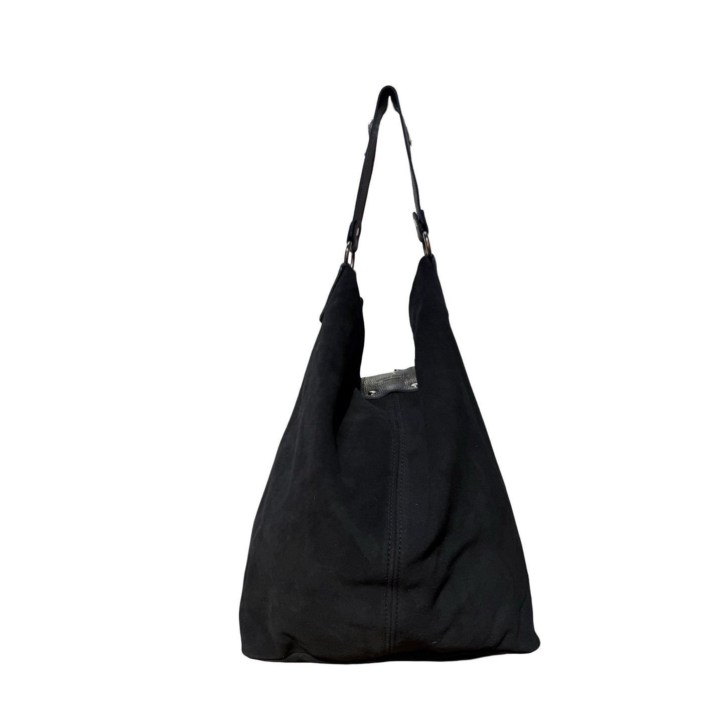 SAC EPAULE CUIR SUEDE ROXY