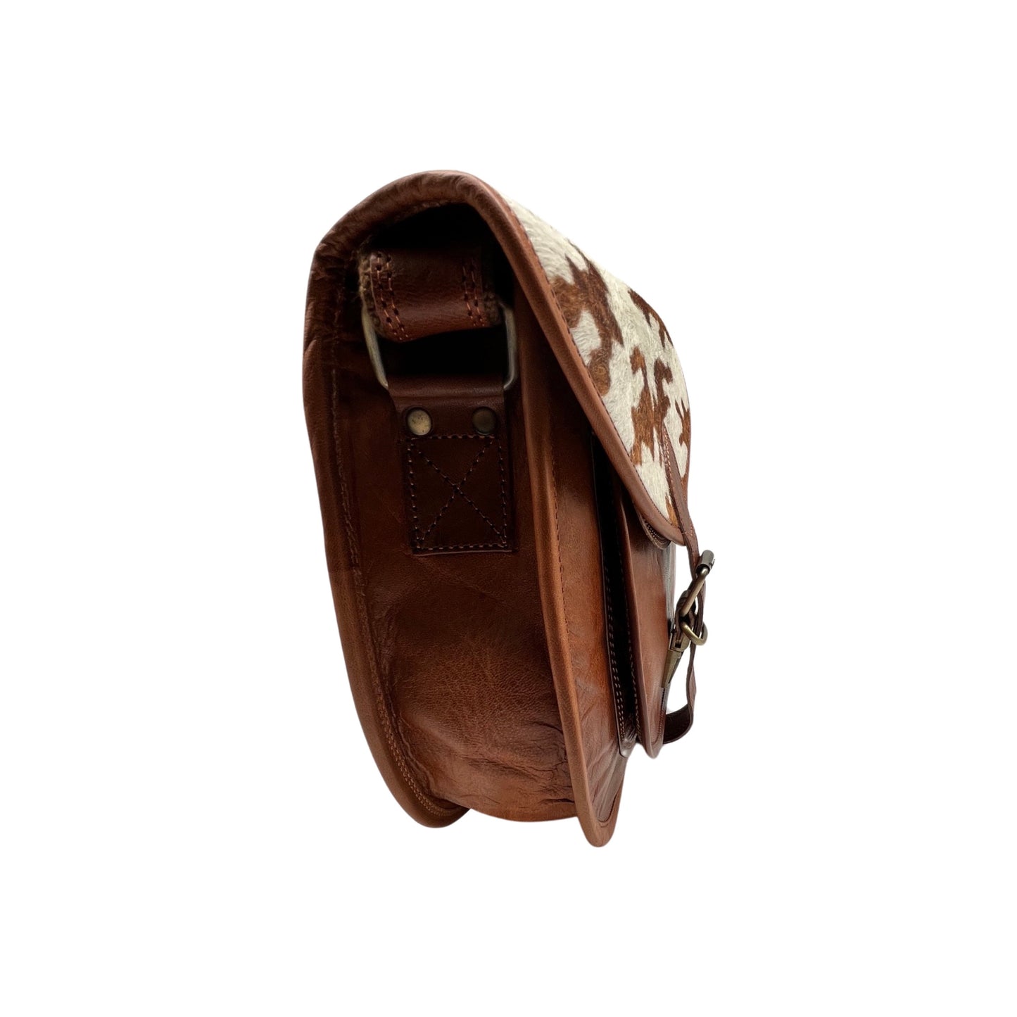 CROSSBODY-TASCHE PRIYA AUS LEDER IN KUH-FINISH