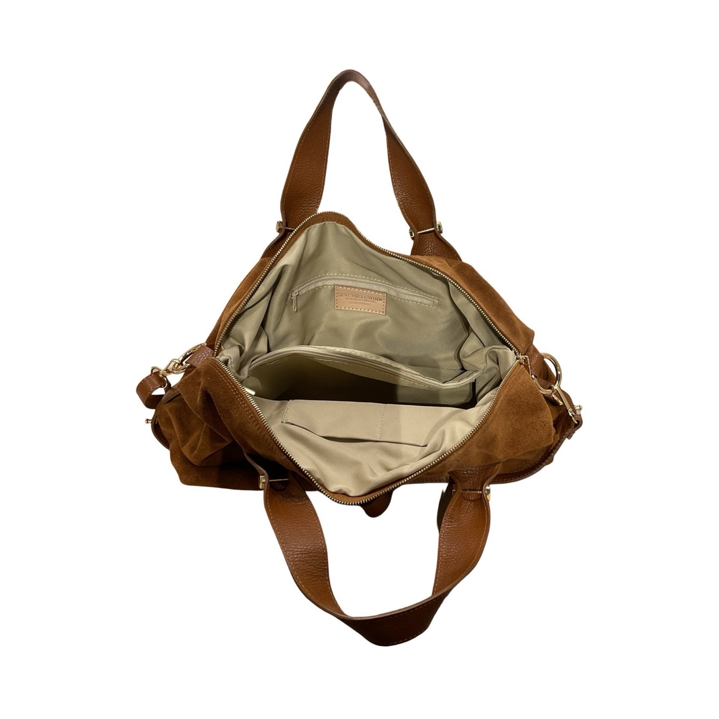 SAC A MAIN CUIR SUÈDE VEOLINA