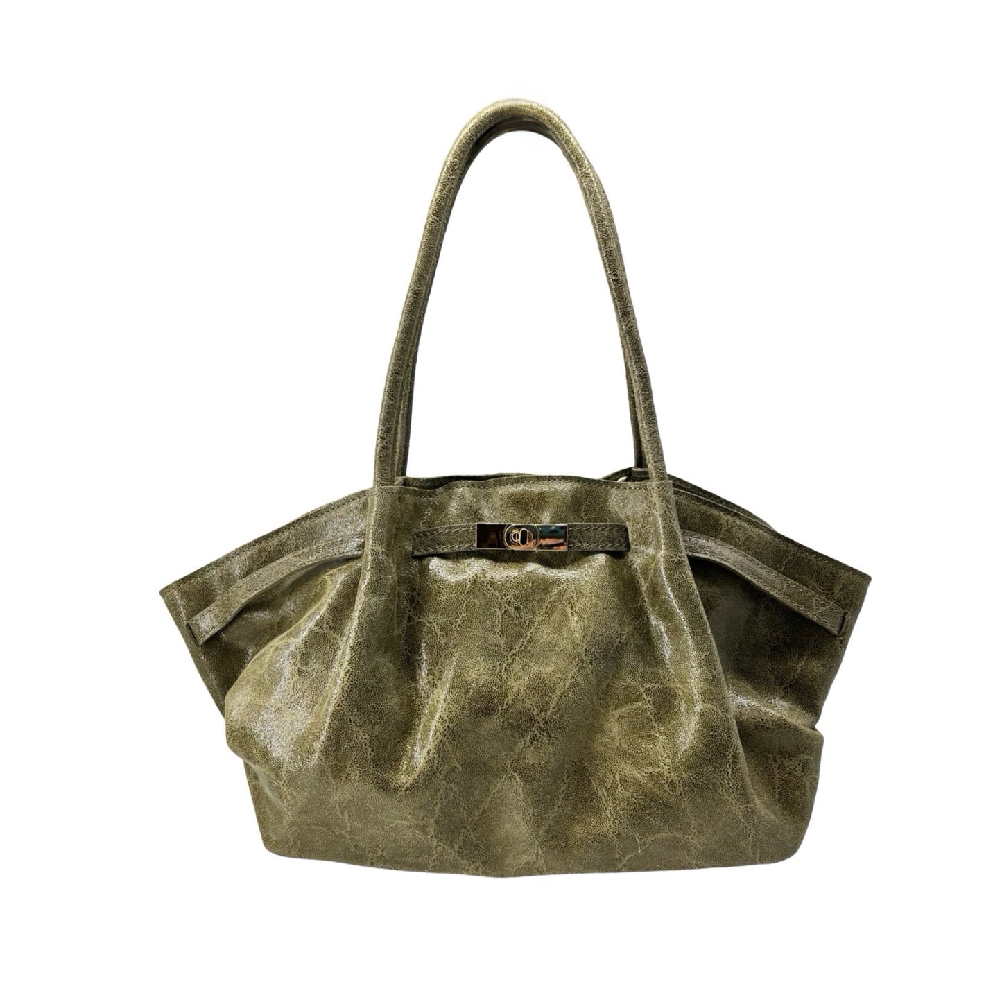 SAC SHOPPING CUIR BROSSE JANNET