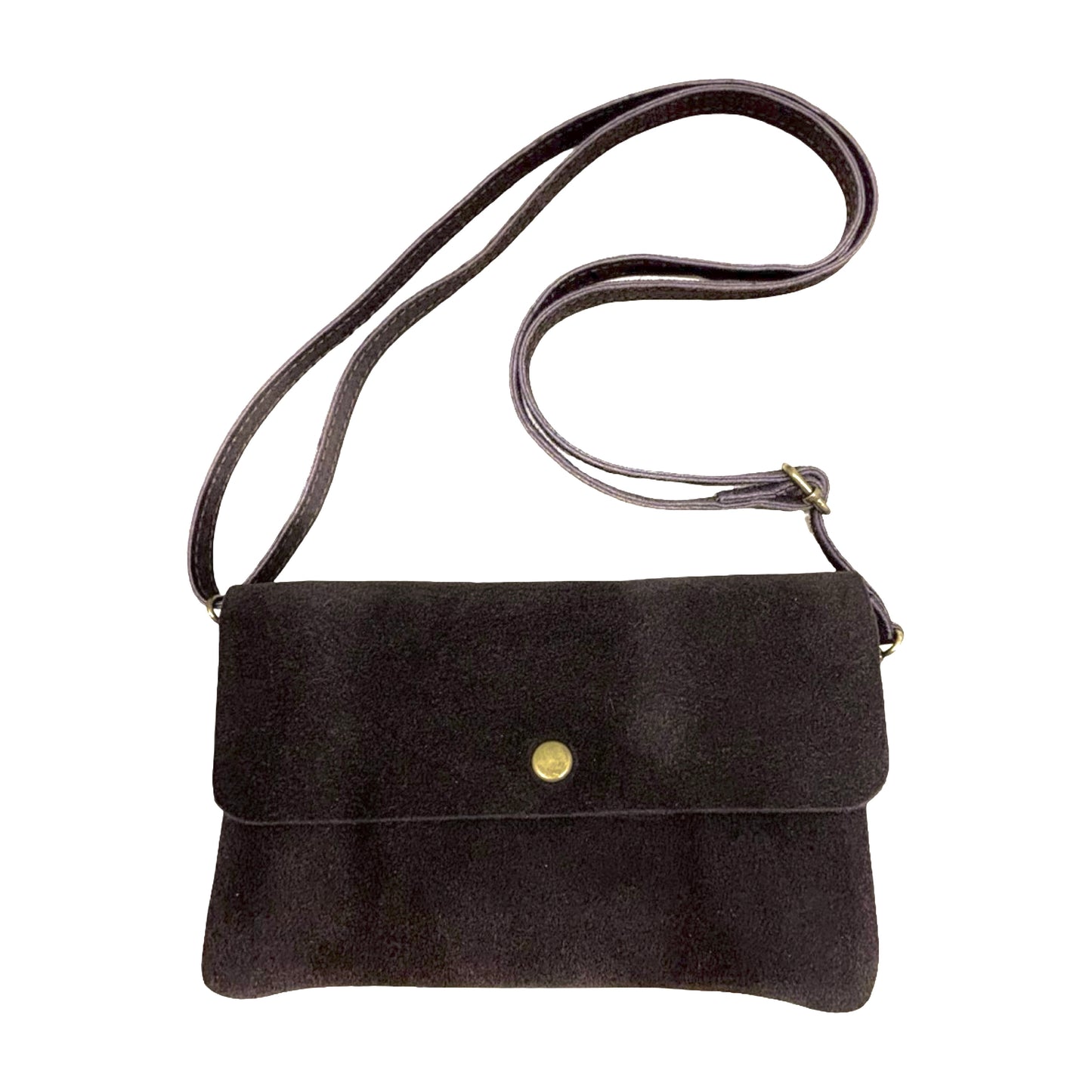 POCHETTE BANDOULIERE CUIR SUEDE