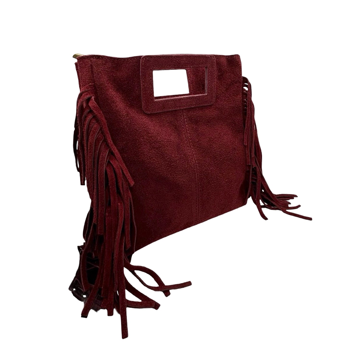 HANDTASCHE MARION AUS BEIGEM WILDLEDER