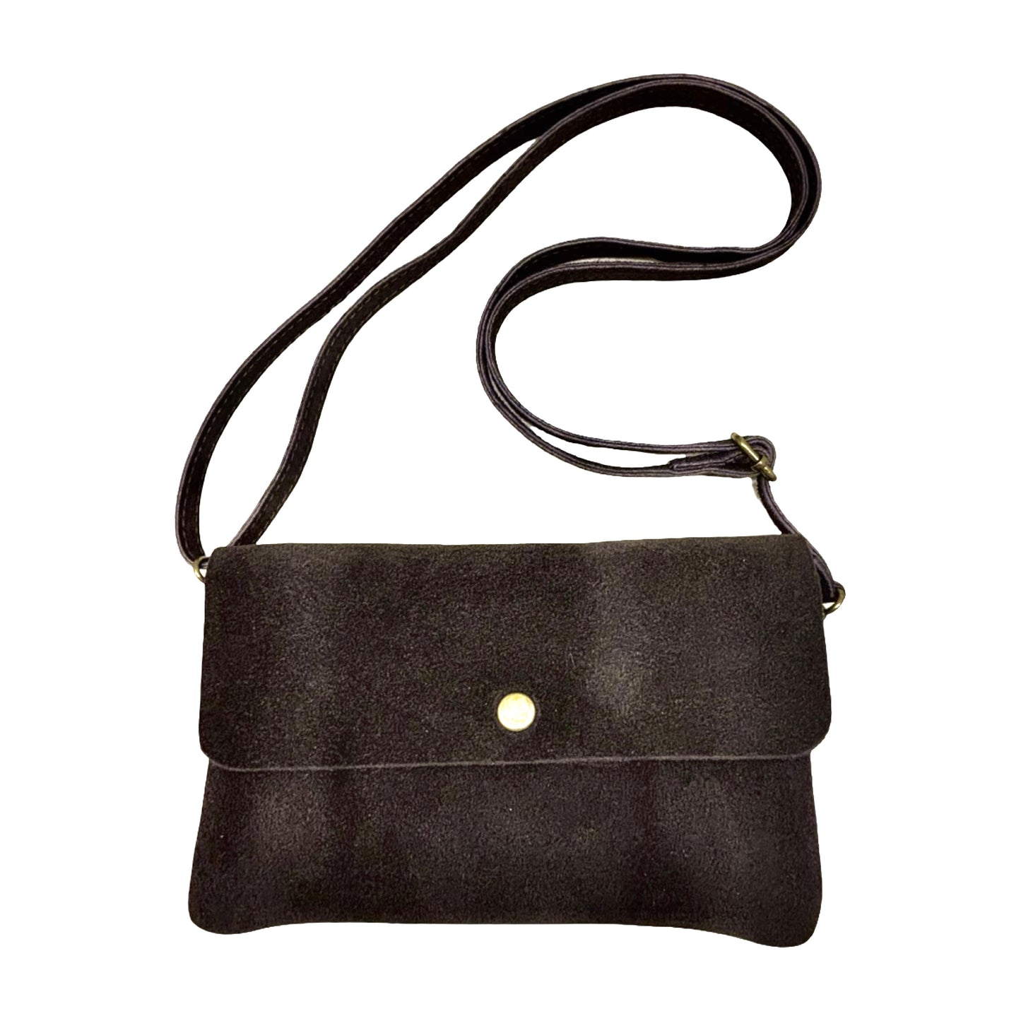 POCHETTE BANDOULIERE CUIR SUEDE