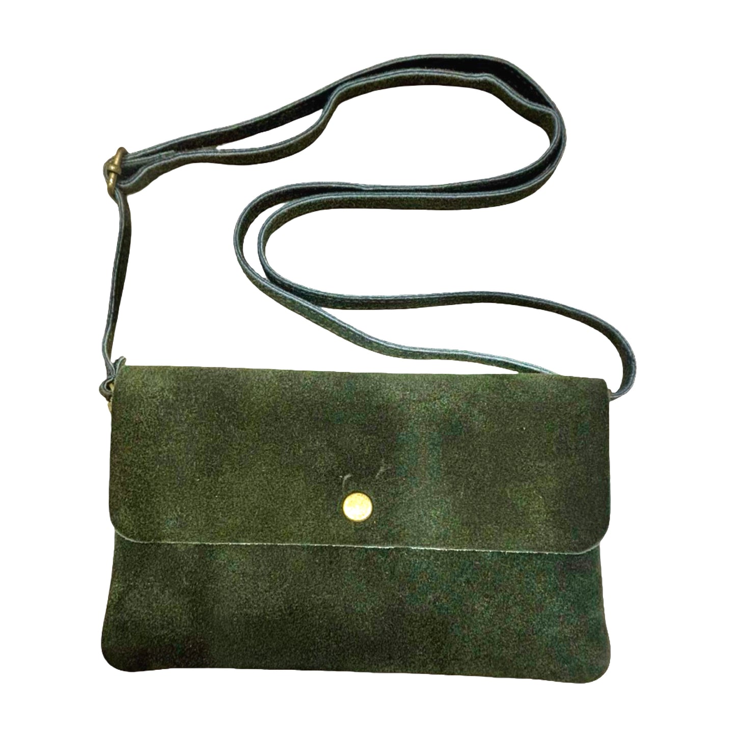POCHETTE BANDOULIERE CUIR SUEDE