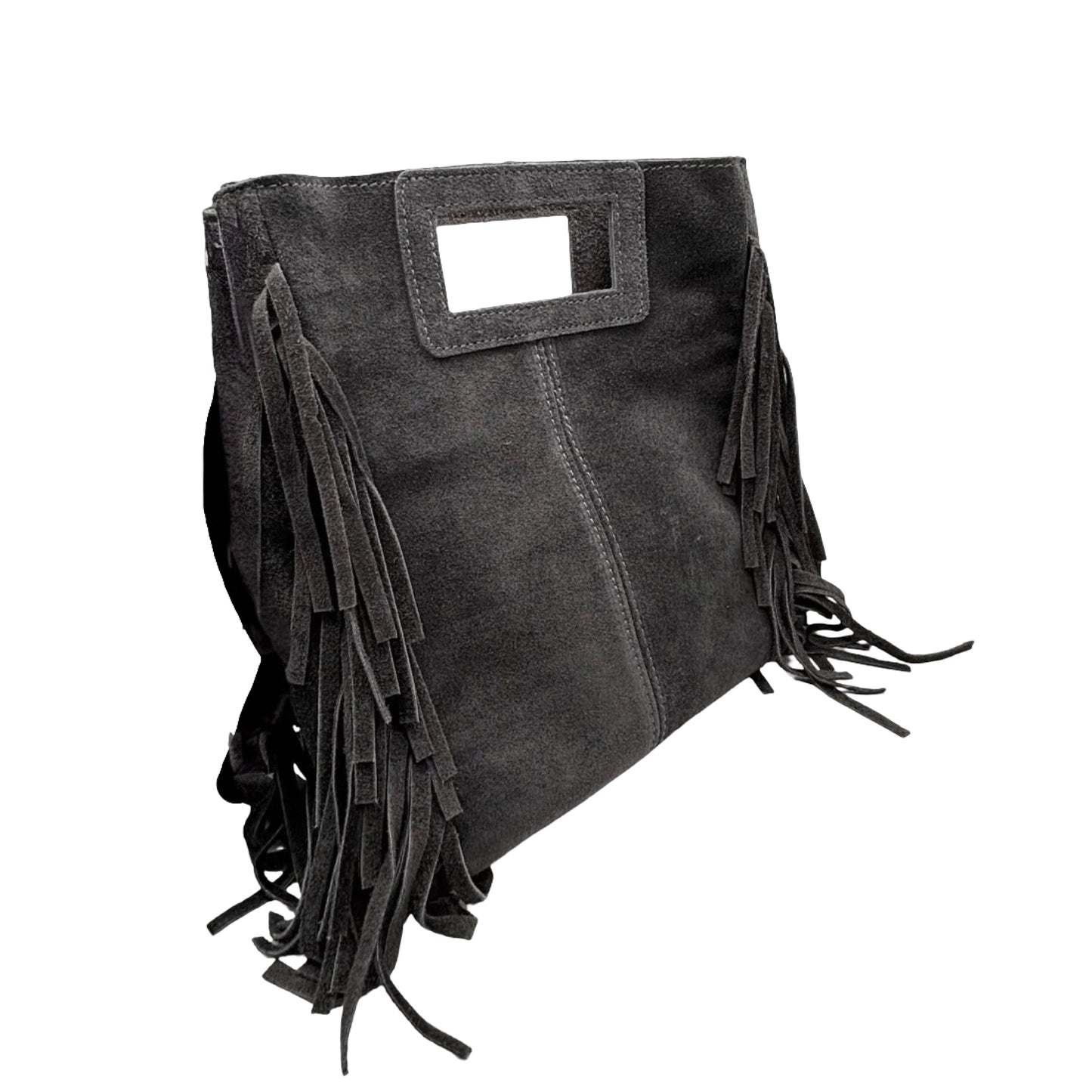 HANDTASCHE MARION AUS BEIGEM WILDLEDER