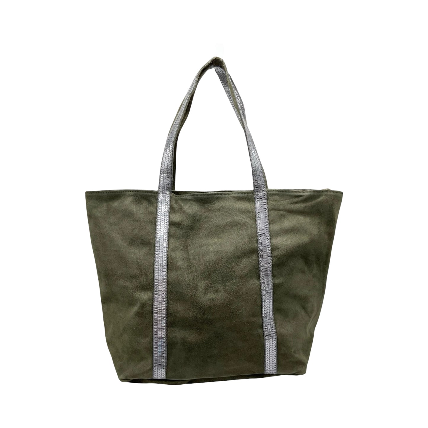SAC SHOPPING SUEDE STRASS