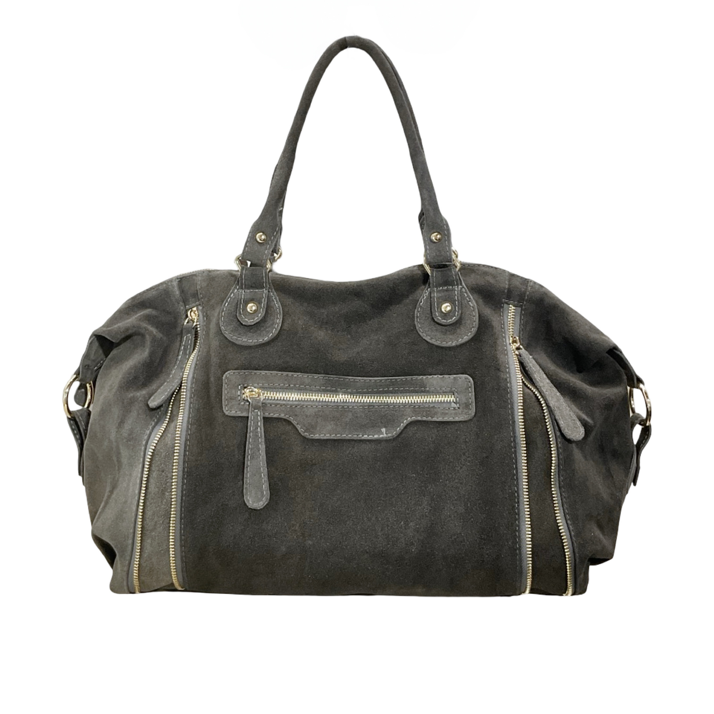 SAC A MAIN CUIR SUEDE BIG GABRIELLE