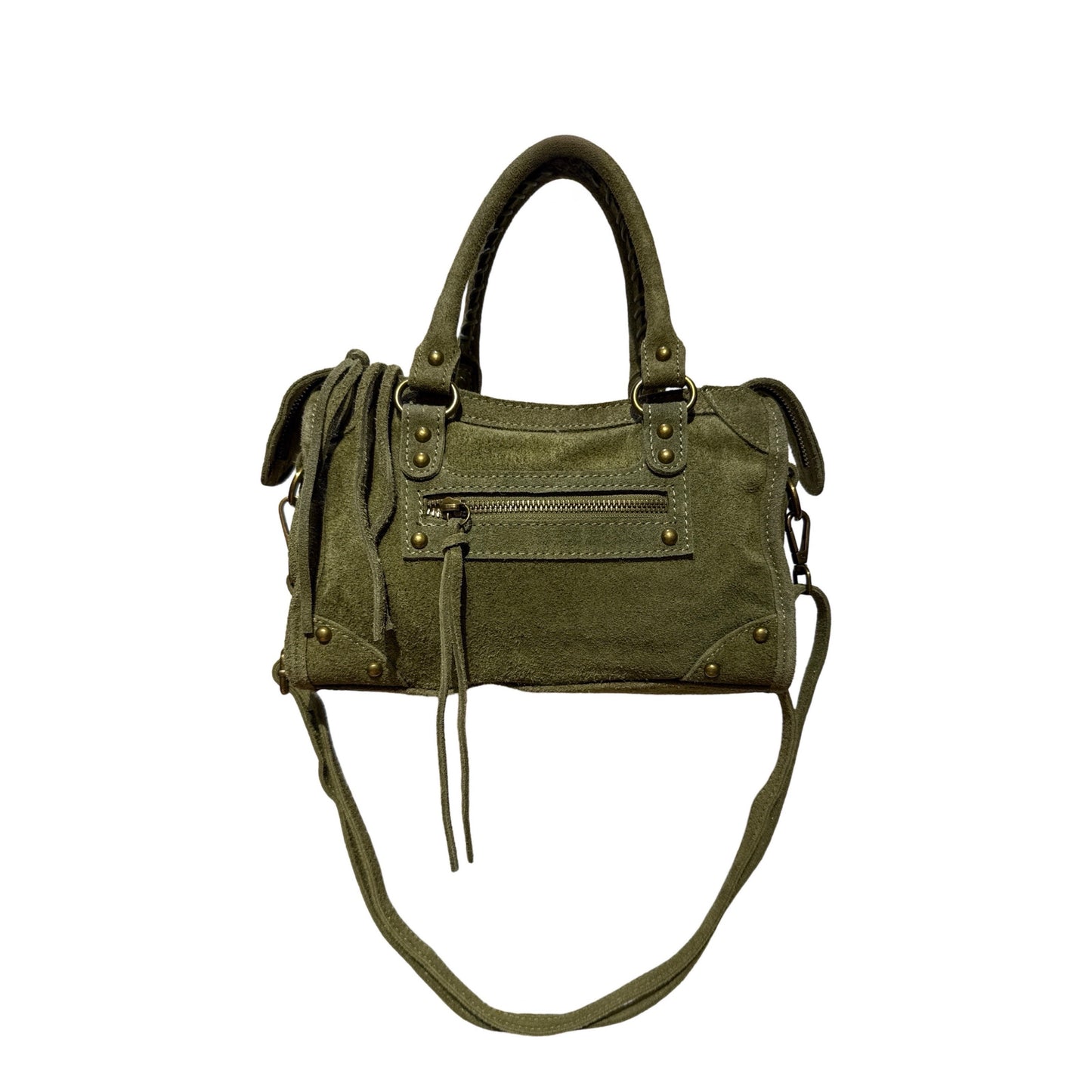 SAC A MAIN CUIR SUEDE JUDITH MINI