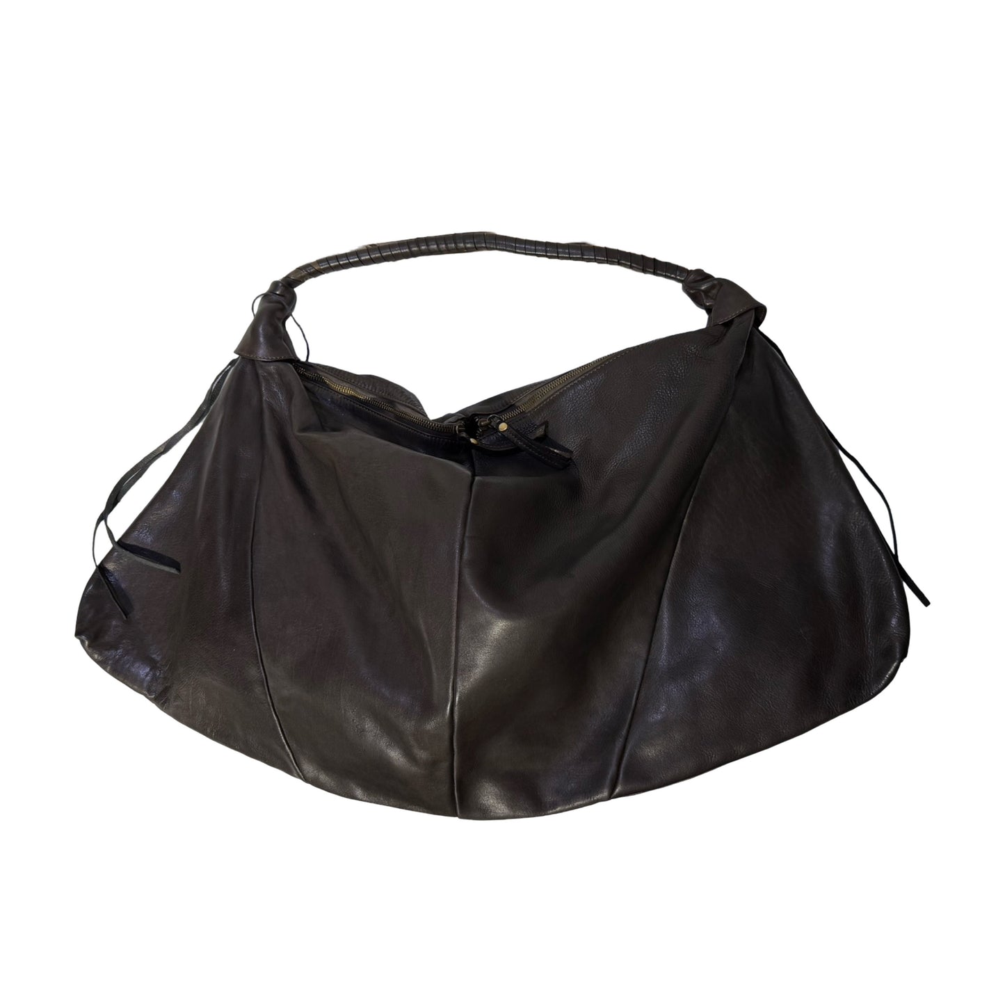 GRAND SAC SHOPPING CUIR DE VACHETTE VIKTOR