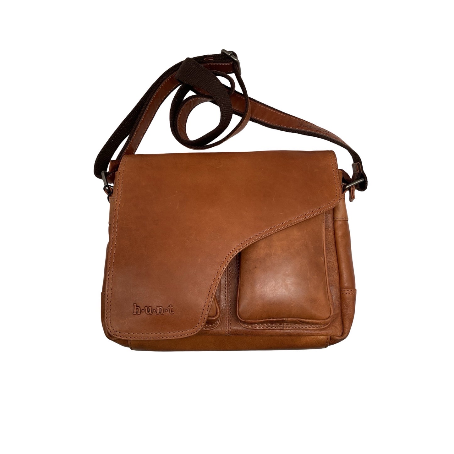 SAC BANDOULIERE CUIR DE VACHETTE POPPY