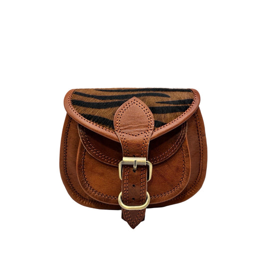 SAC BANDOULIERE CHEYENNE FINITION ZEBRE