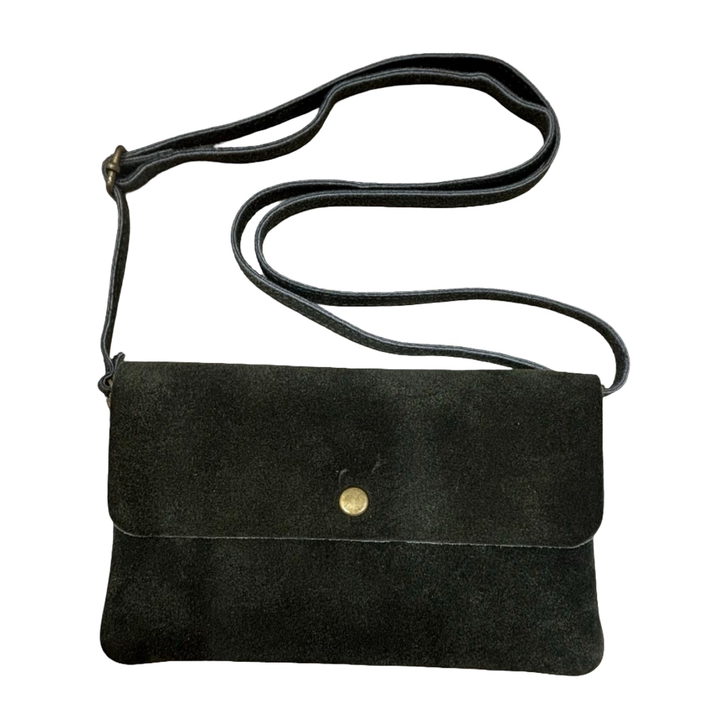 POCHETTE BANDOULIERE CUIR SUEDE