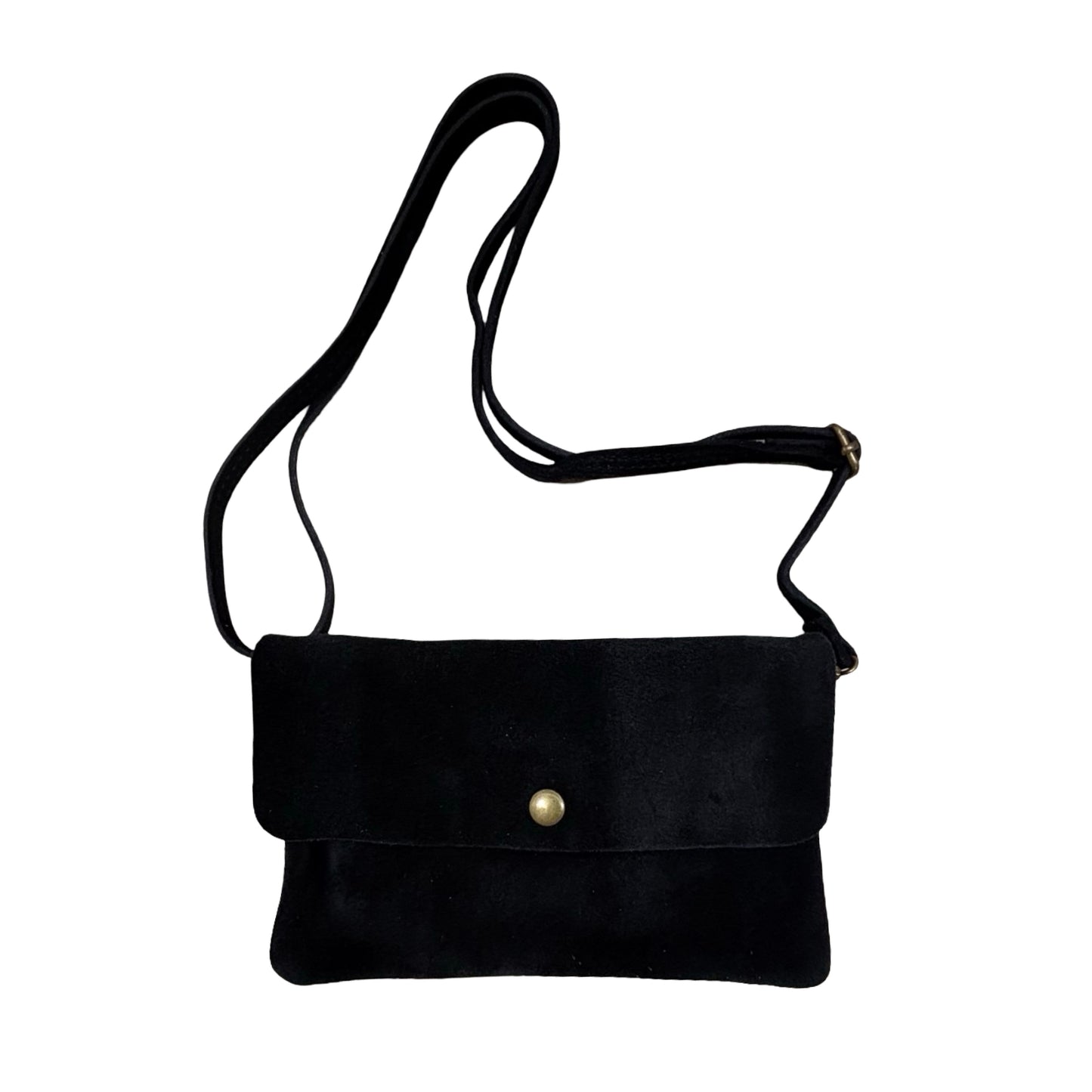 POCHETTE BANDOULIERE CUIR SUEDE