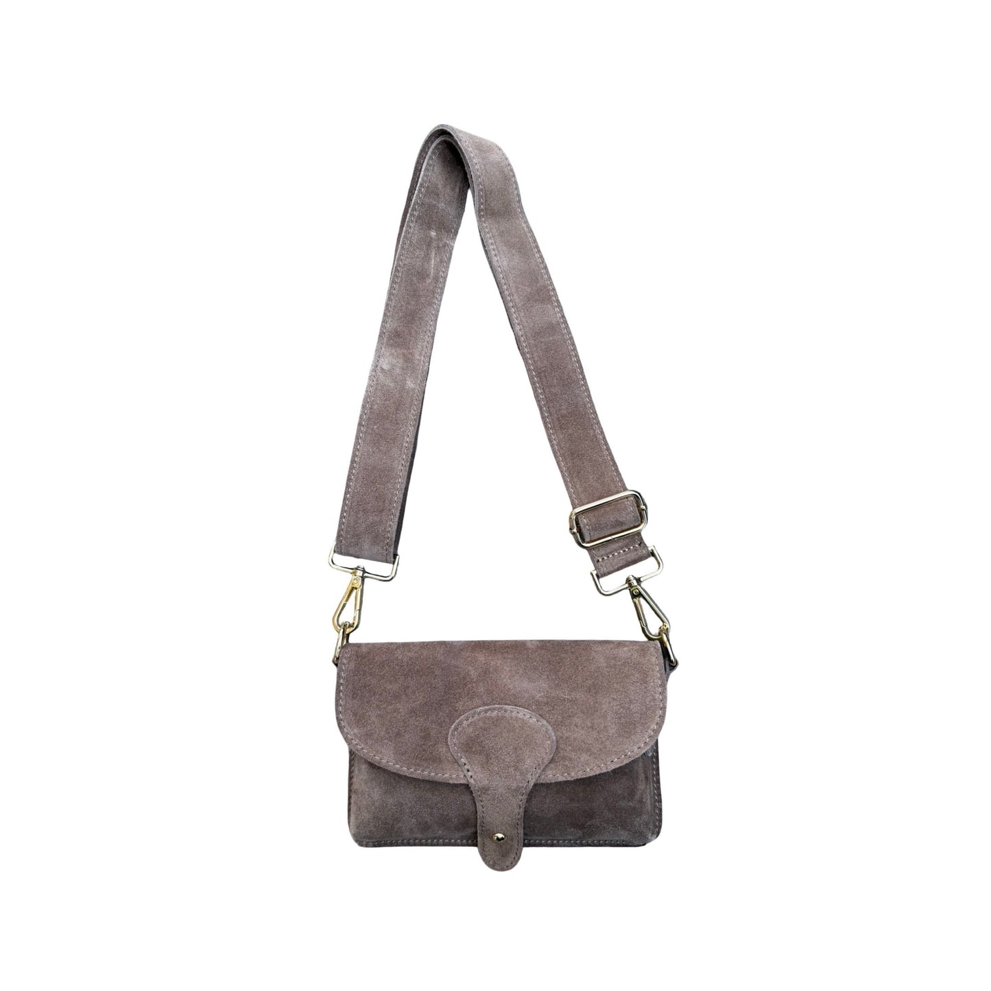SAC BANDOULIERE CUIR SUEDE LOU