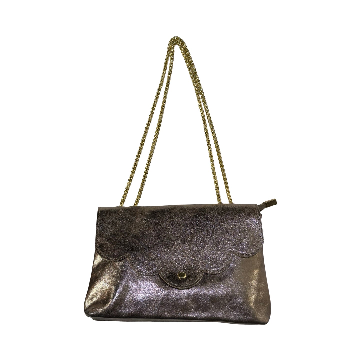 POCHETTE RABAT CUIR IRISE MIRAGE