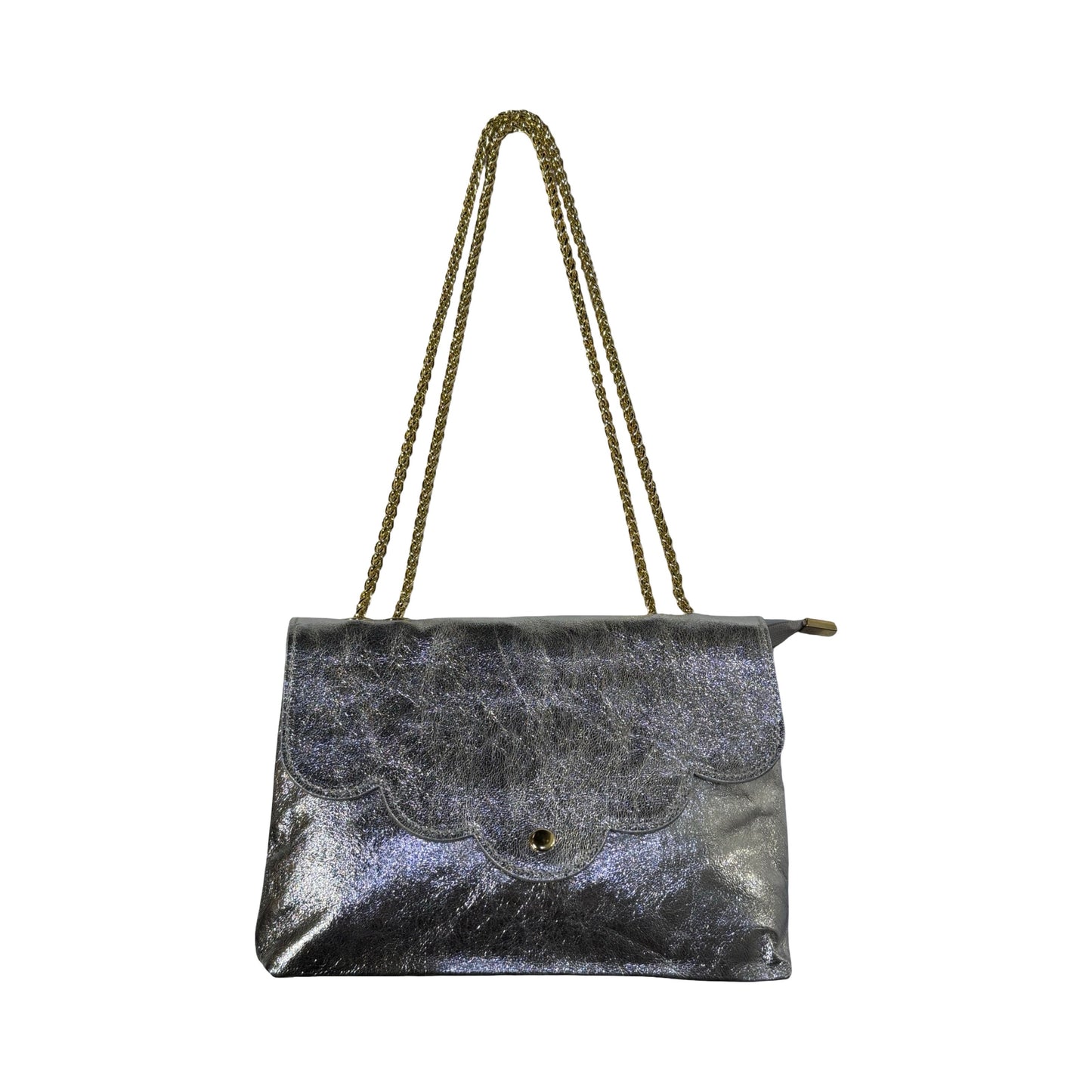 POCHETTE RABAT CUIR IRISE MIRAGE